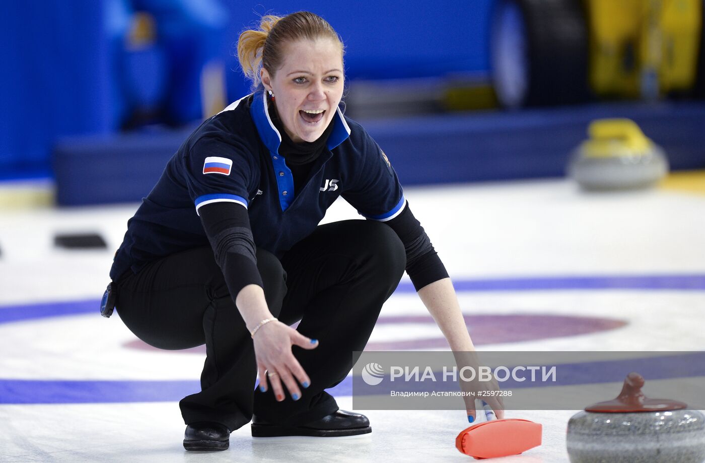 Сурдлимпиада 2015. Керлинг. Мужчины. Матч Швейцария – Россия