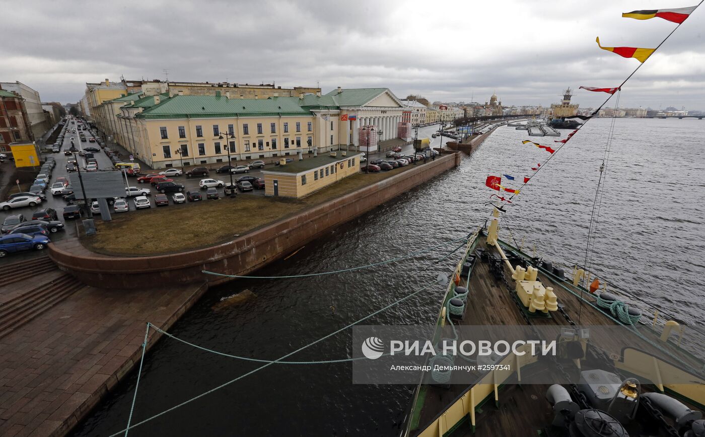 98-летие ледокола "Красин" в Санкт-Петербурге