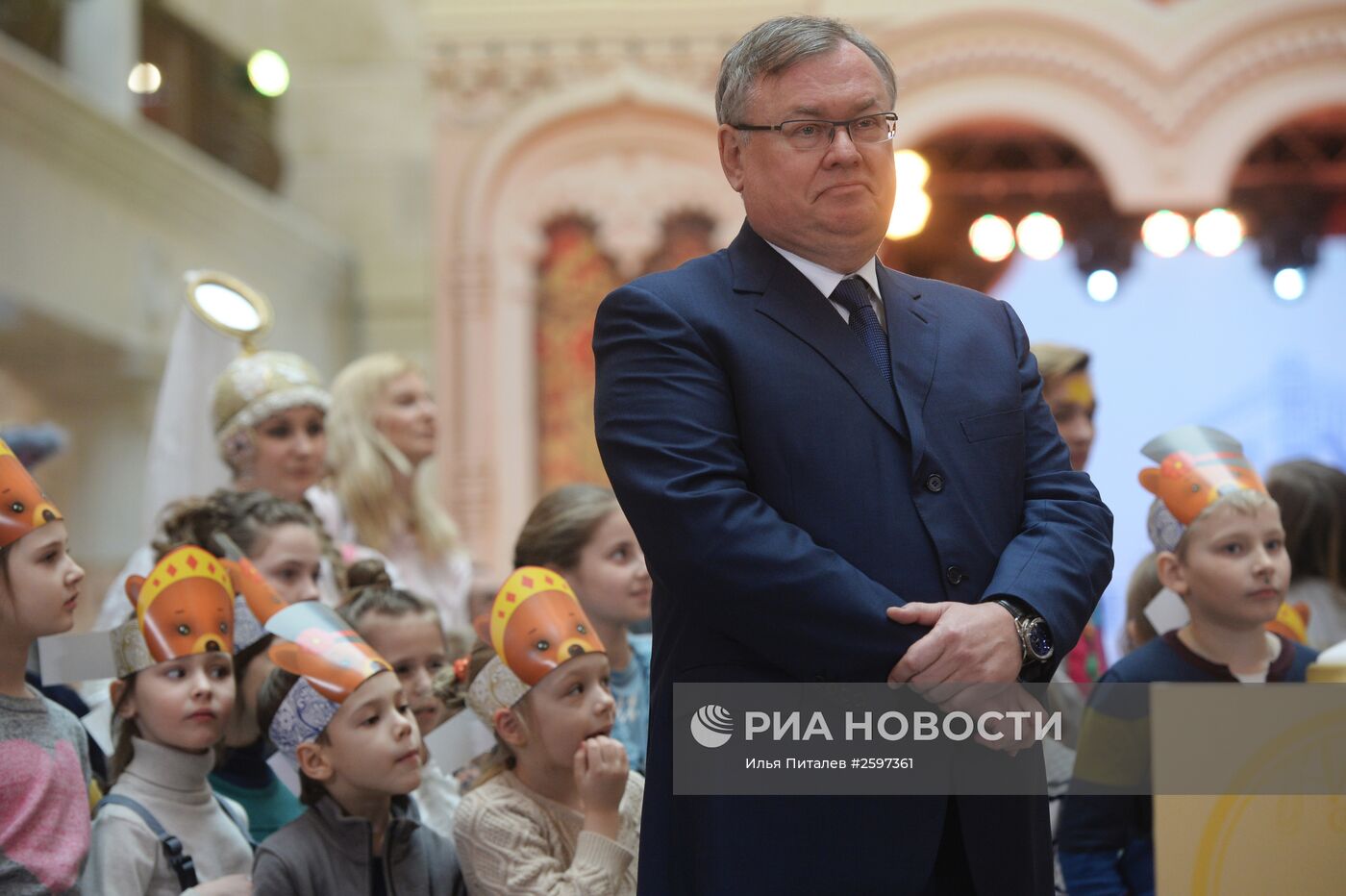 Открытие "Центрального детского магазина на Лубянке"