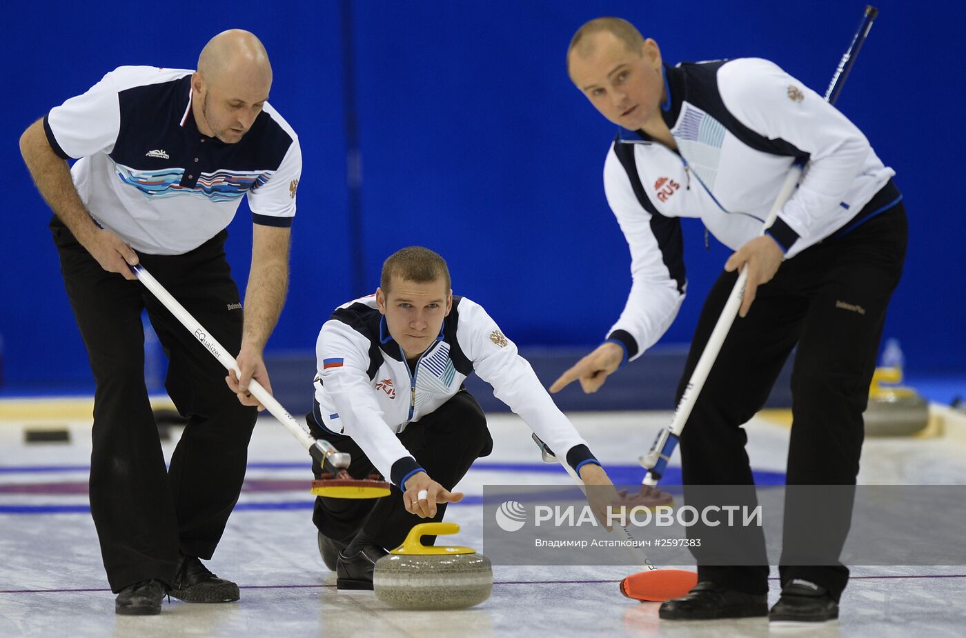Сурдлимпиада 2015. Керлинг. Мужчины. Матч Швейцария – Россия