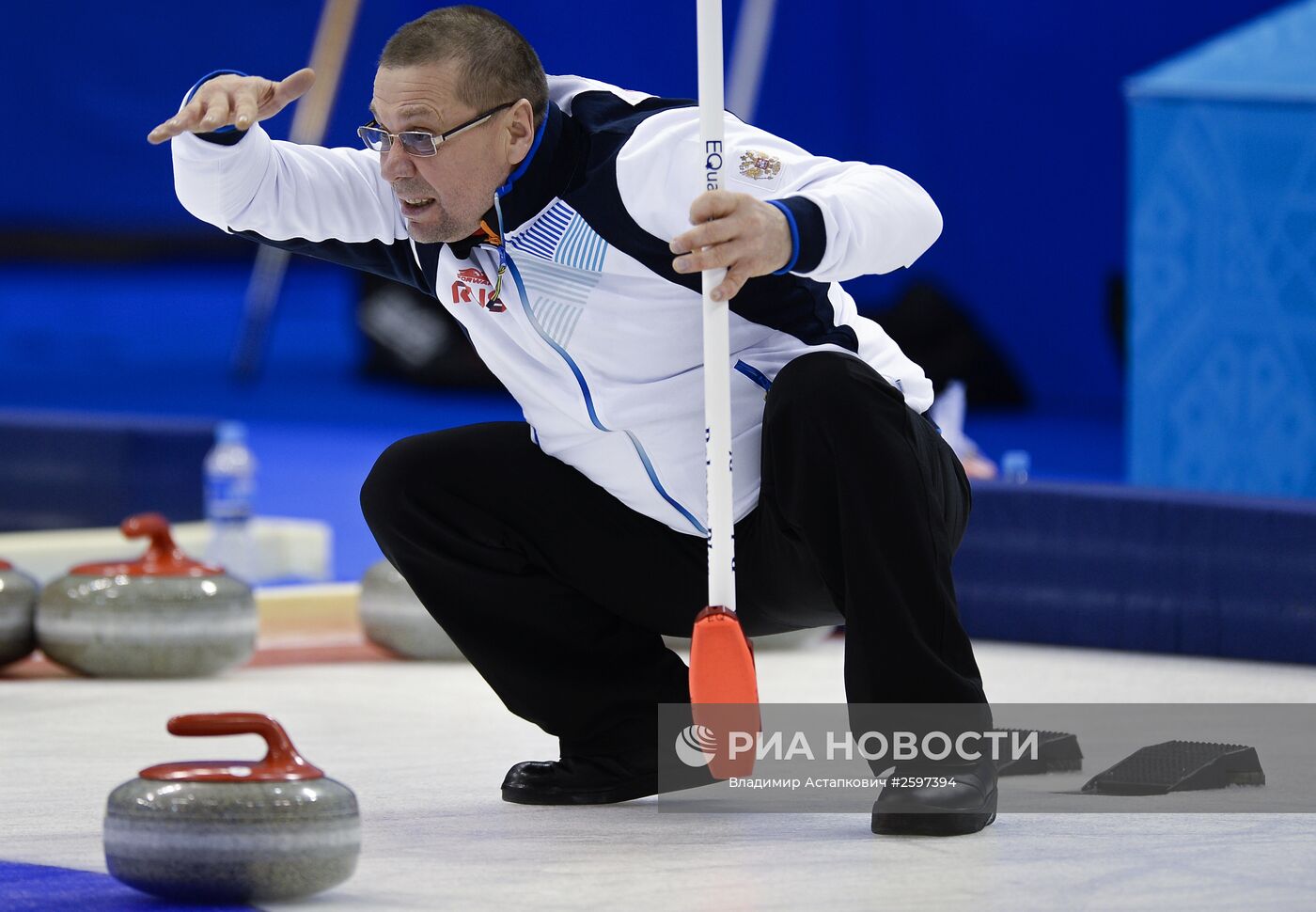 Сурдлимпиада 2015. Керлинг. Мужчины. Матч Швейцария – Россия