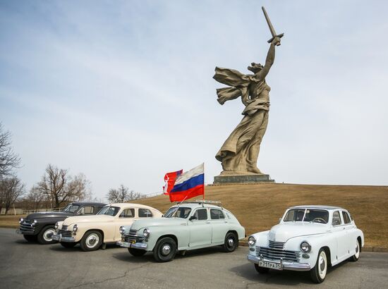 Автопробег "Победа - одна на всех" в Волгограде