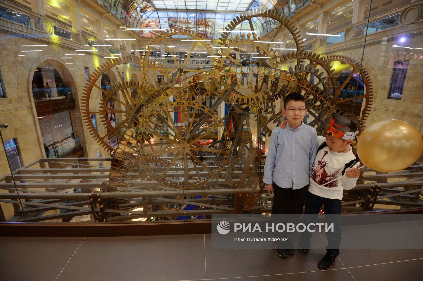 Открытие "Центрального детского магазина на Лубянке"