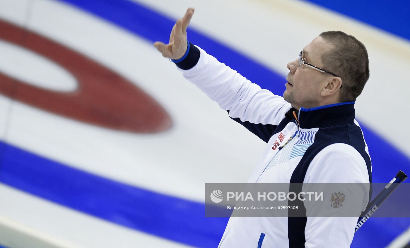 Сурдлимпиада 2015. Керлинг. Мужчины. Матч Швейцария – Россия