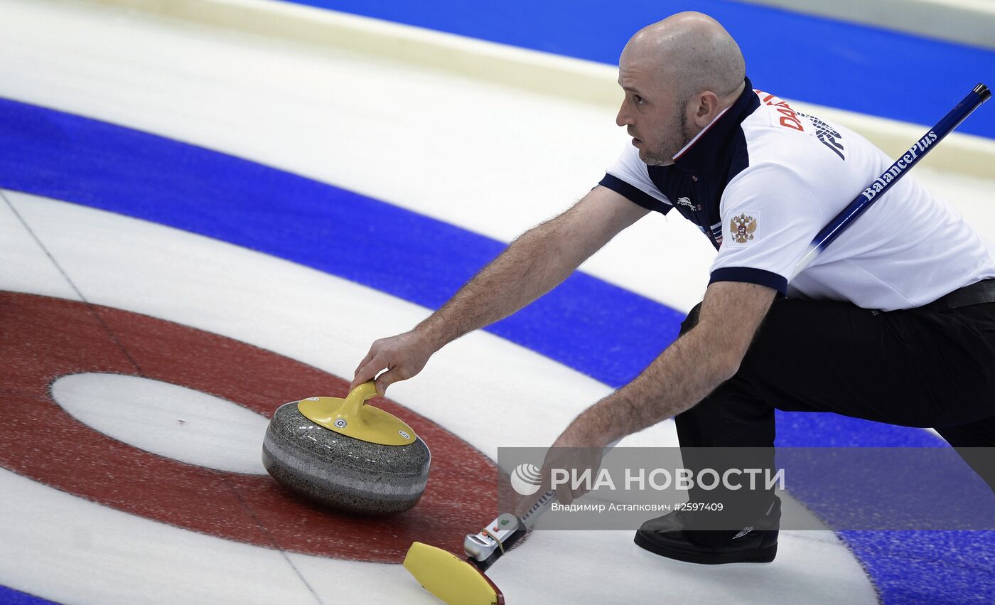 Сурдлимпиада 2015. Керлинг. Мужчины. Матч Швейцария – Россия