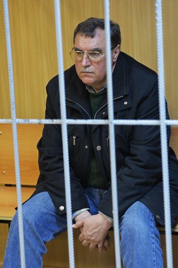 Рассмотрение вопроса об аресте экс-главы ФСИН А.Реймера в Пресненском суде
Москвы