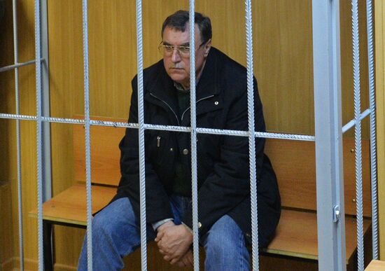 Рассмотрение вопроса об аресте экс-главы ФСИН А.Реймера в Пресненском суде
Москвы
