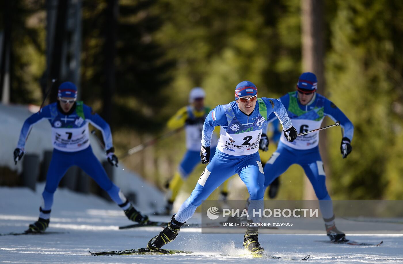 Сурдлимпиада 2015. Лыжные гонки. Мужчины. Спринт