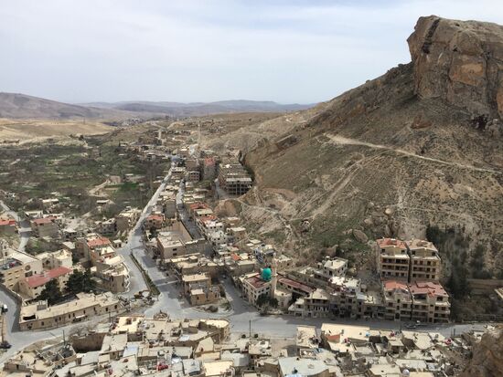 Ситуация в сирийском городе Маалюля