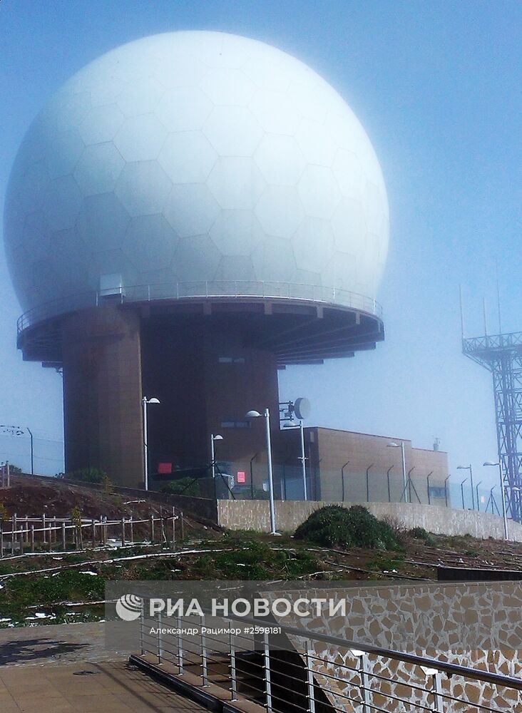 Военный локатор НАТО в Португалии