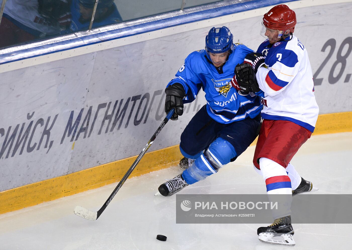 Сурдлимпиада 2015. Хоккей. Матч Финляндия - Россия