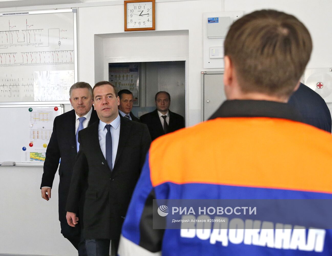 Рабочая поездка премьер-министра РФ Дмитрия Медведева в Хабаровск