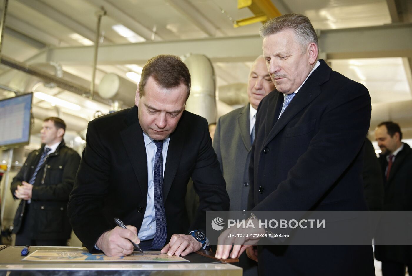 Рабочая поездка премьер-министра РФ Дмитрия Медведева в Хабаровск