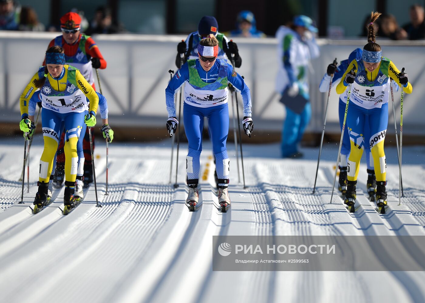 Сурдлимпиада 2015. Лыжные гонки. Женщины. Масс-старт
