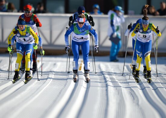 Сурдлимпиада 2015. Лыжные гонки. Женщины. Масс-старт