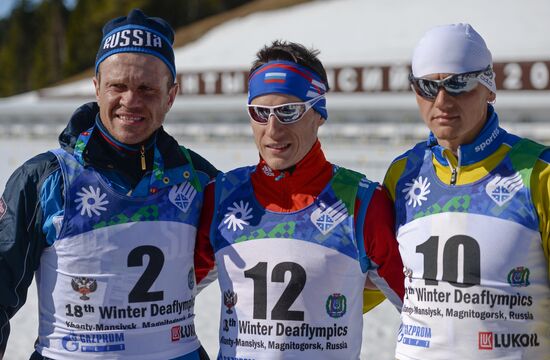 Сурдлимпиада 2015. Лыжные гонки. Мужчины. Масс-старт