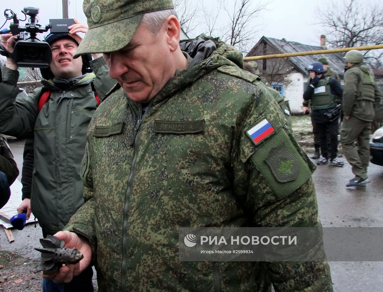Представители ОБСЕ и СЦКК проинспектировали соблюдение режима перемирия в Донецкой области