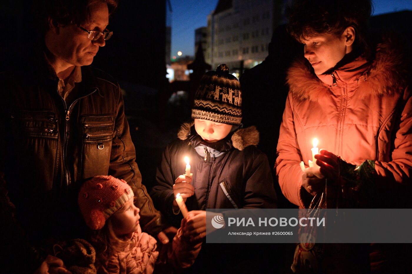 Празднование католической Пасхи в регионах России
