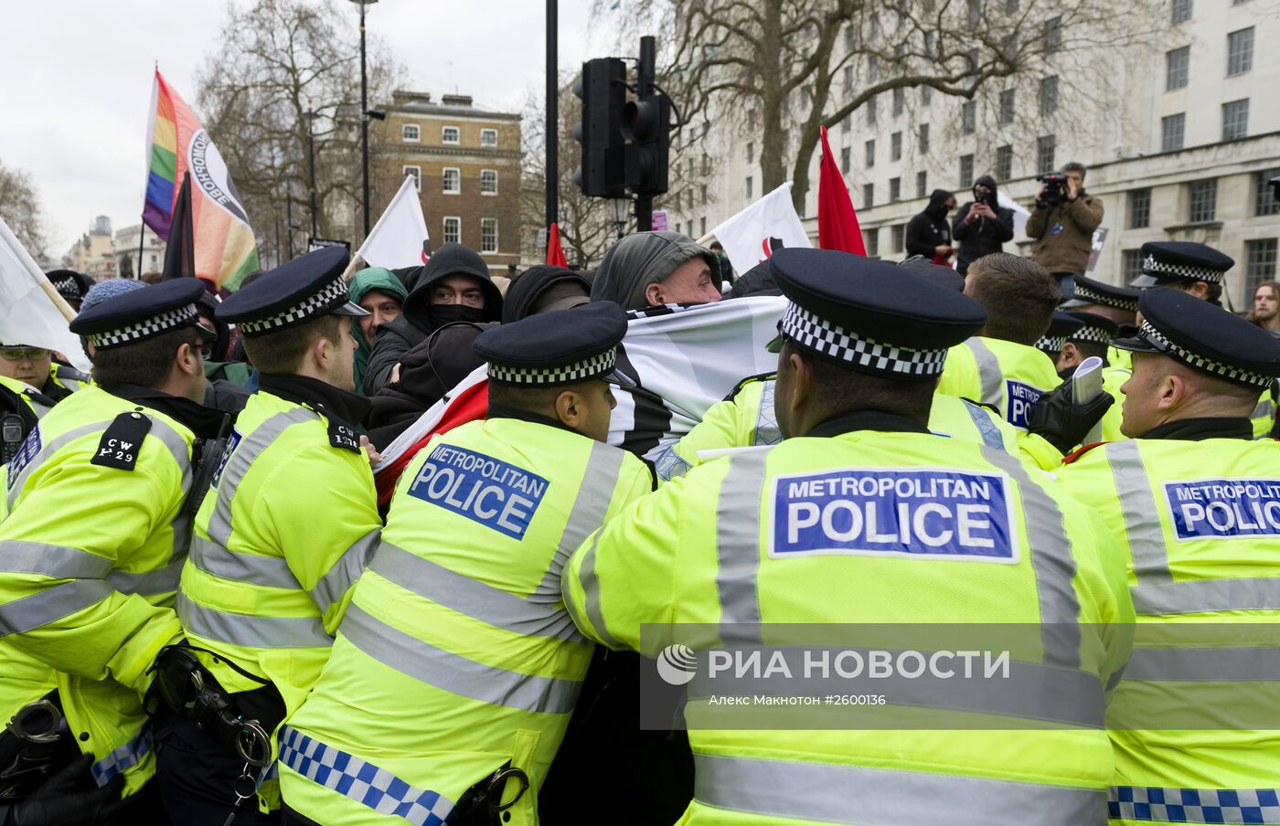 Акция движения ПЕГИДА против исламизации Европы в Лондоне