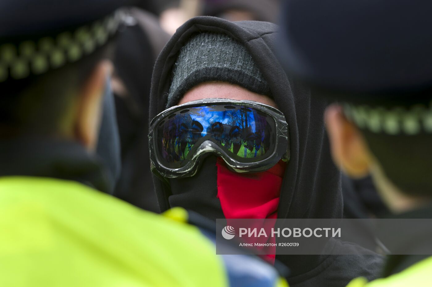 Акция движения ПЕГИДА против исламизации Европы в Лондоне