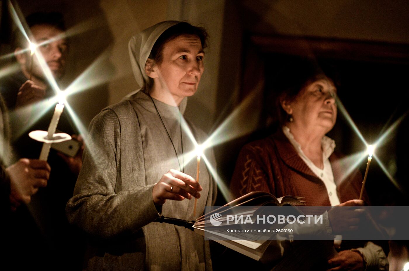 Празднование католической Пасхи в регионах России