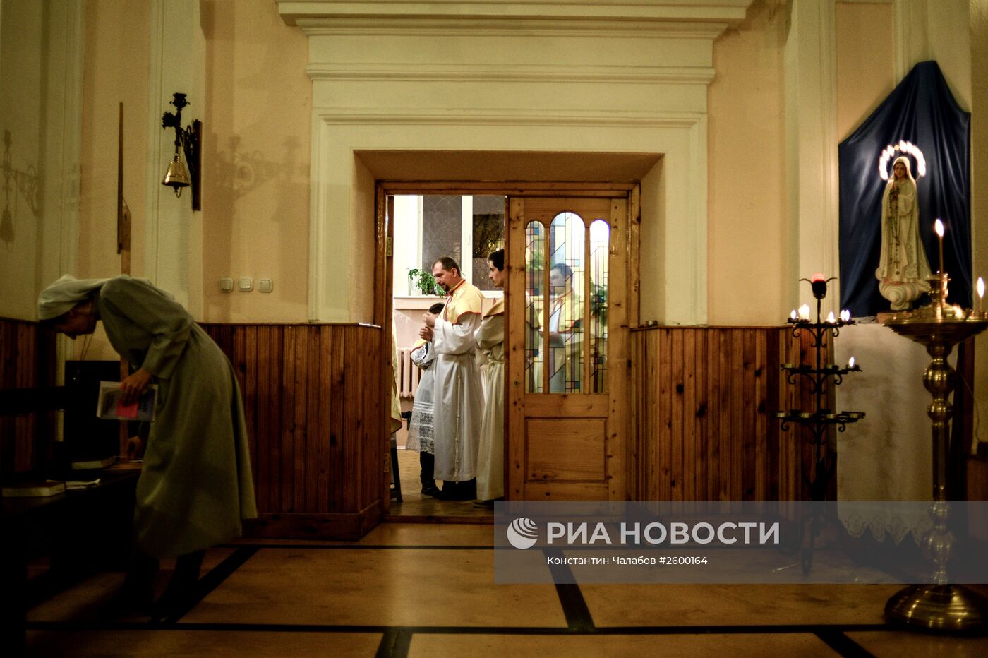 Празднование католической Пасхи в регионах России