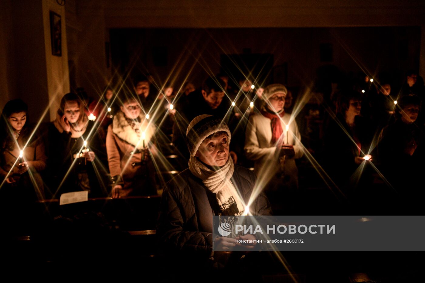 Празднование католической Пасхи в регионах России