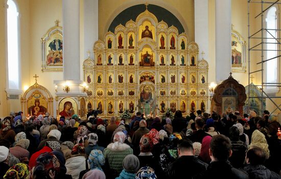 Вербное воскресенье в регионах России
