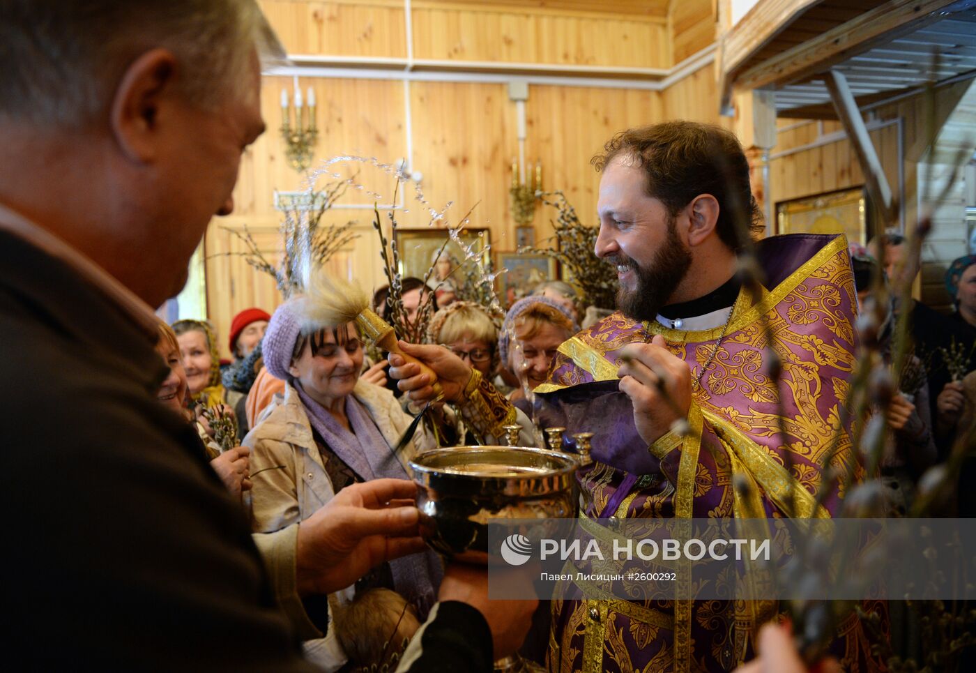 Вербное воскресенье в регионах России