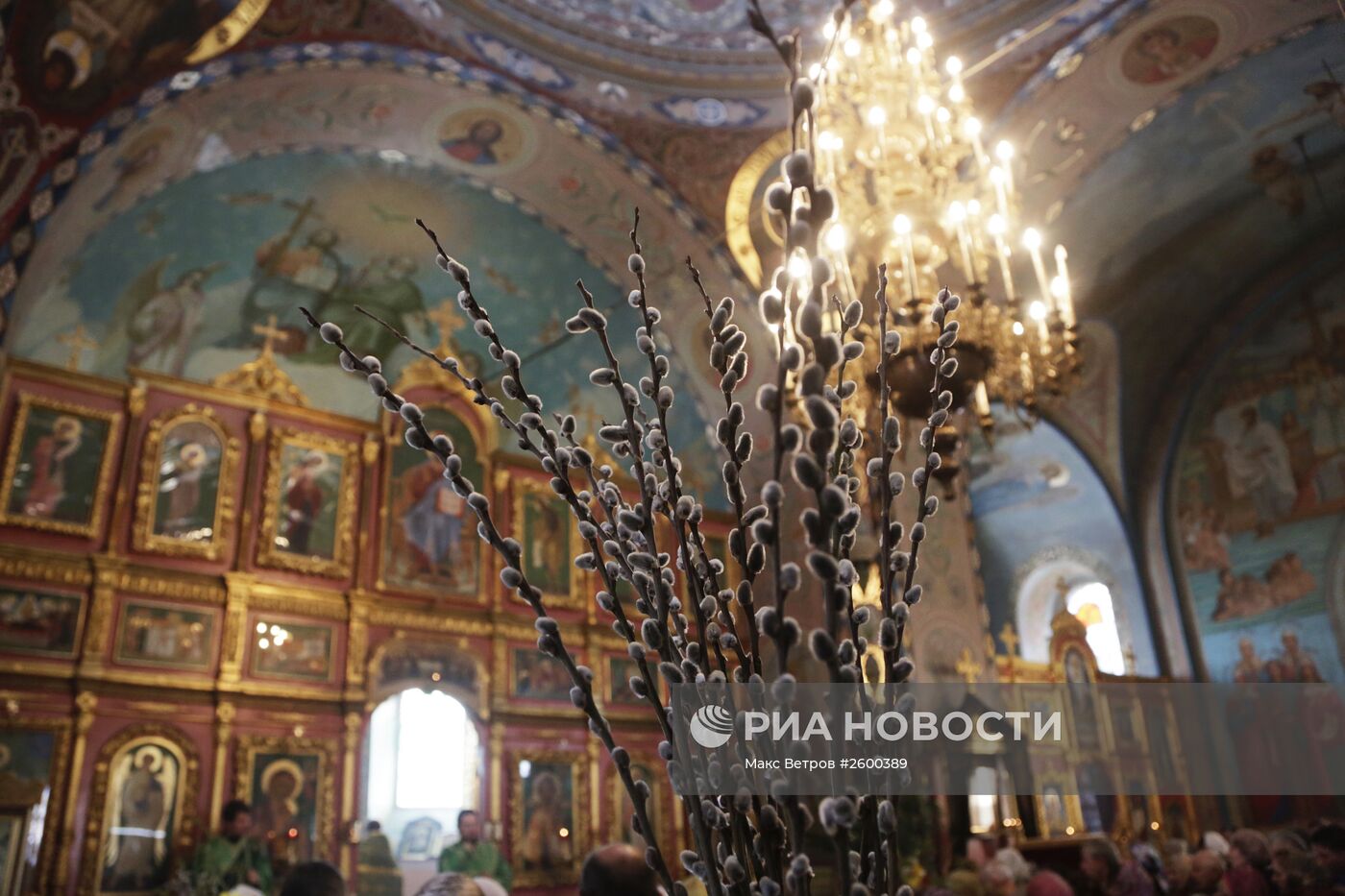 Вербное воскресенье в регионах России