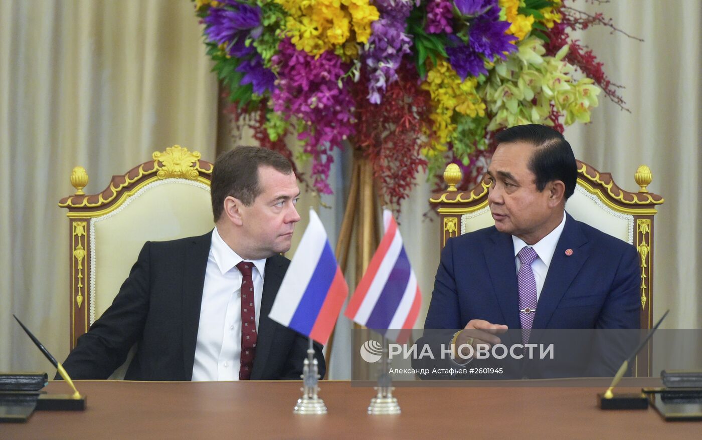 Официальный визит премьер-министра Д.Медведева в Королевство Таиланд