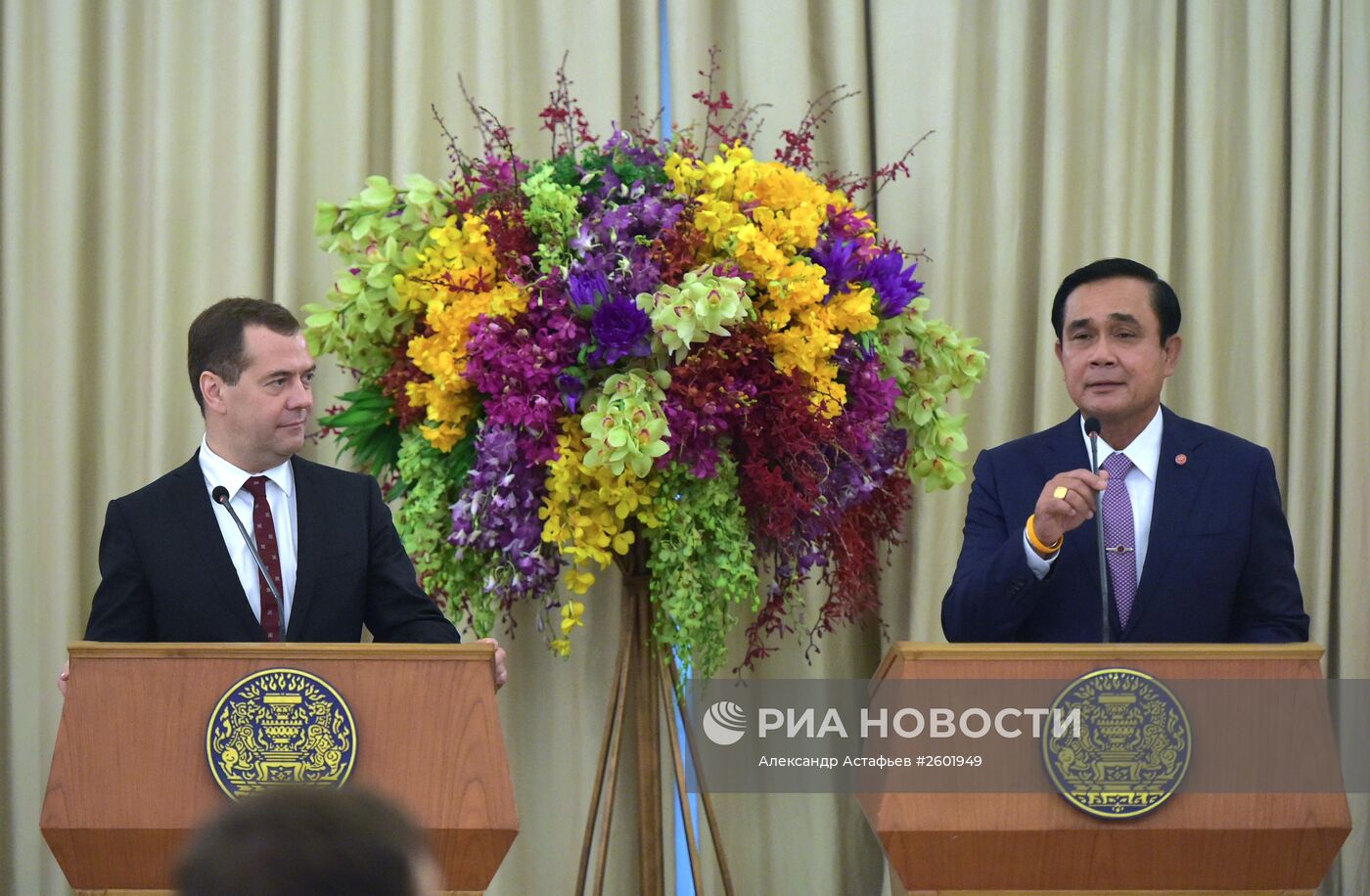 Официальный визит премьер-министра Д.Медведева в Королевство Таиланд
