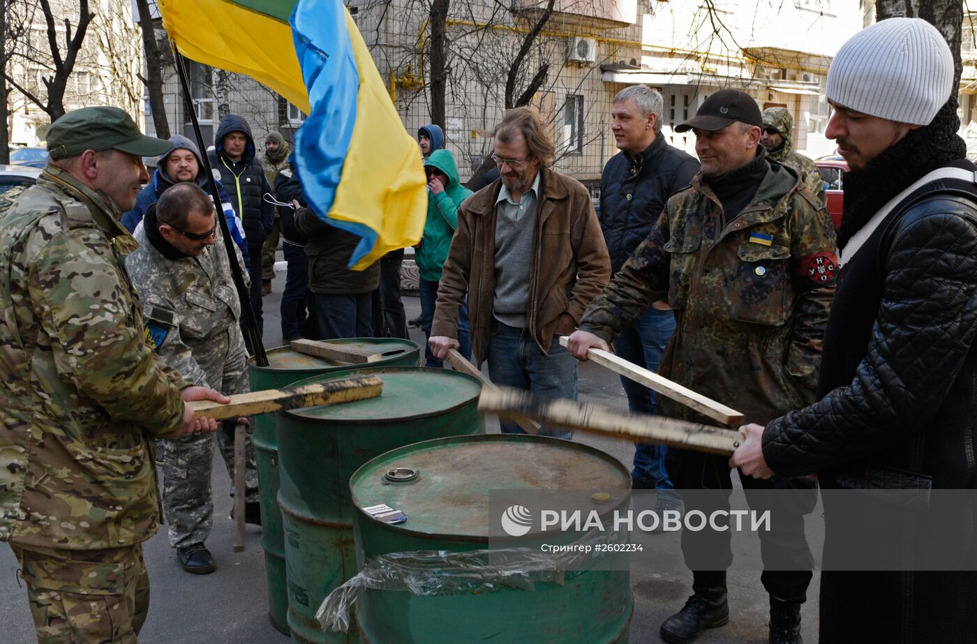 Акция протеста у здания Генпрокуратуры в Киеве