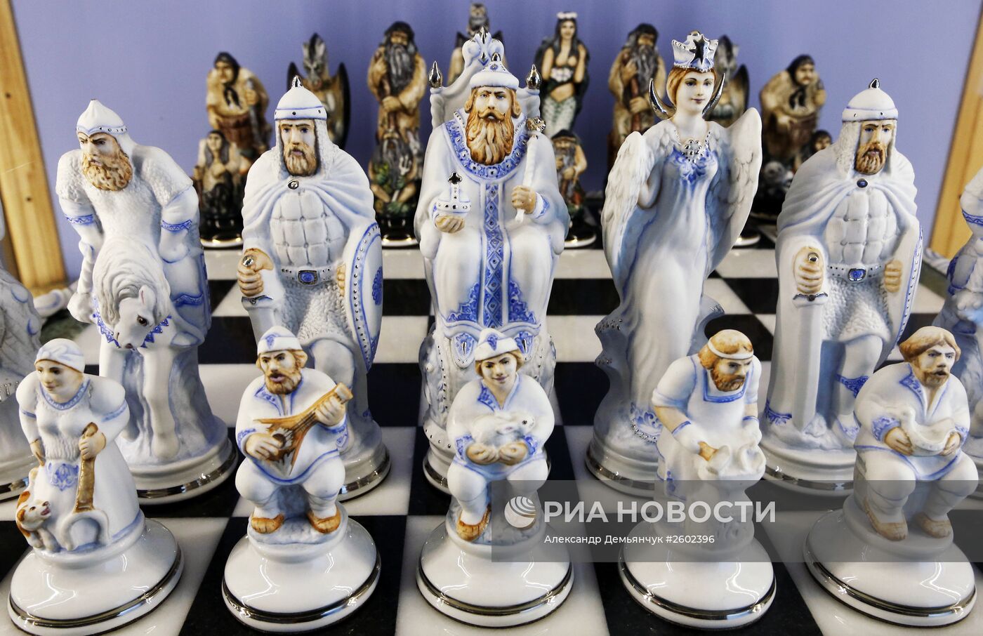 Открытие музея фарфора и шахмат в Санкт-Петербурге