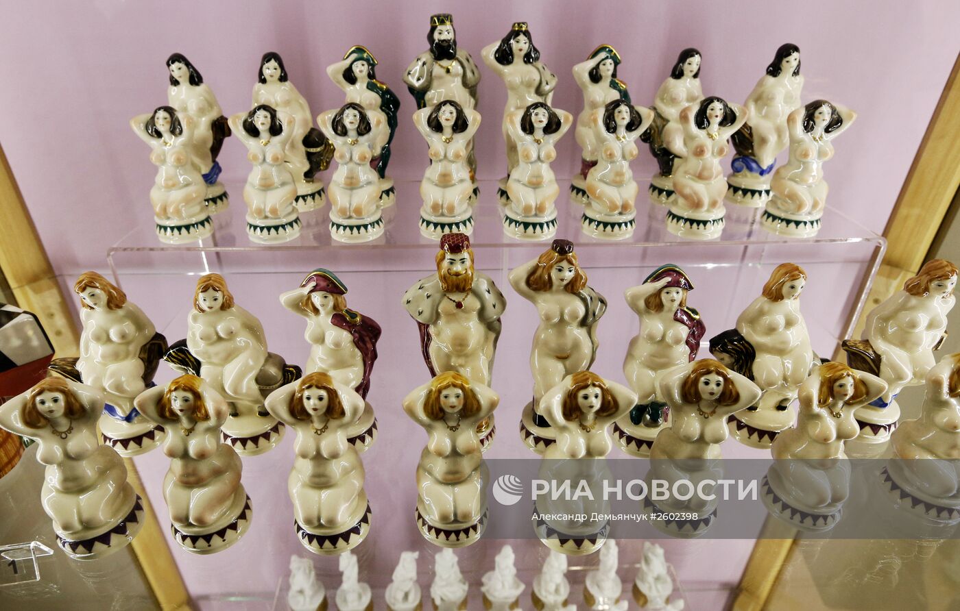 Открытие музея фарфора и шахмат в Санкт-Петербурге