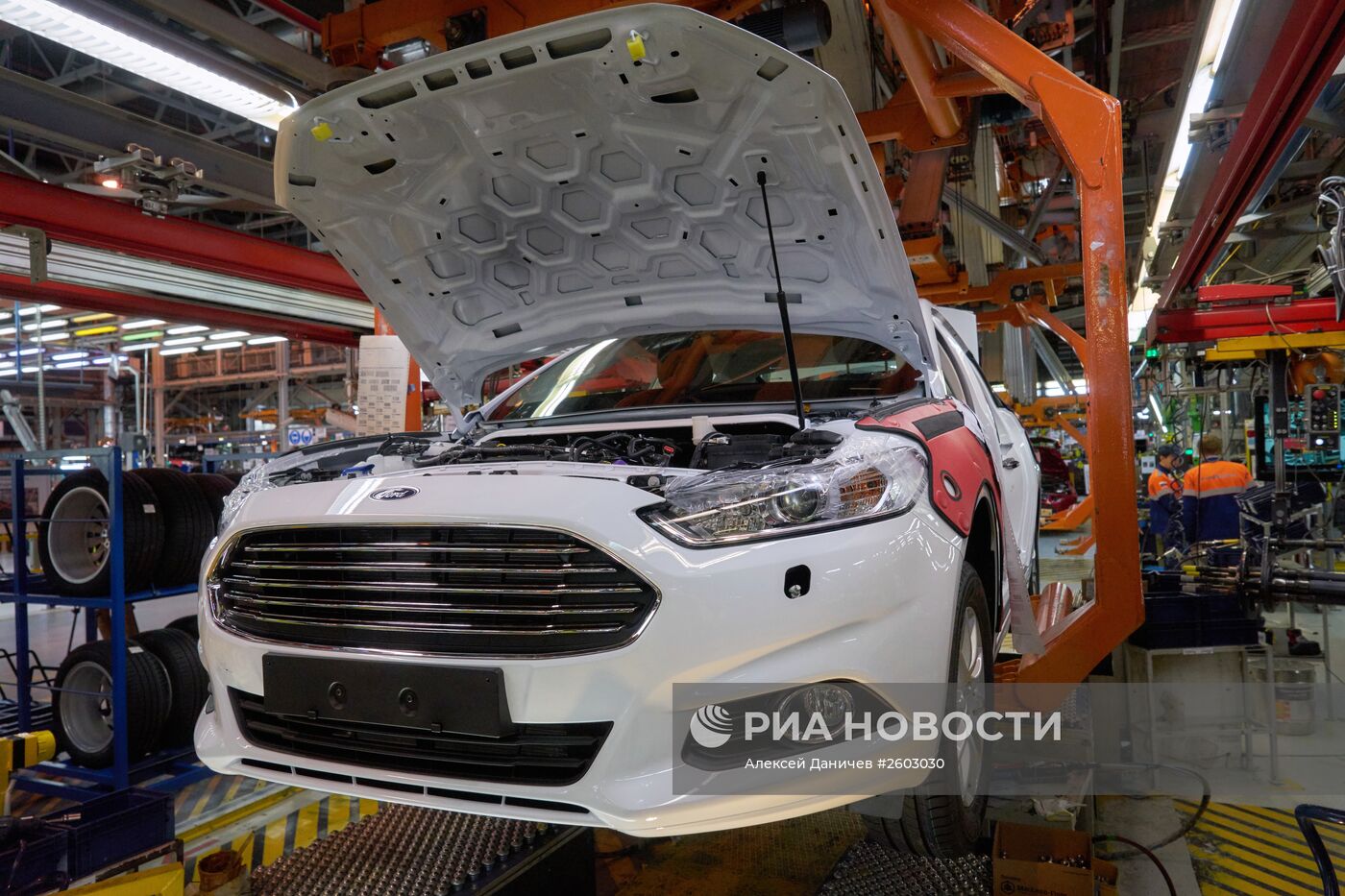 Производство новой модели Ford Mondeo во Всеволожске