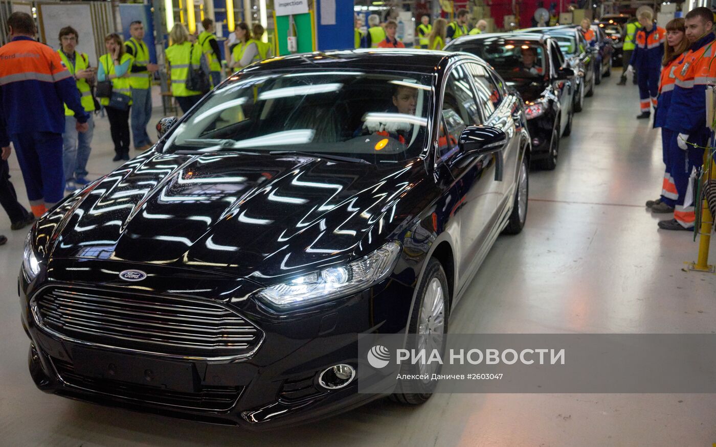 Производство новой модели Ford Mondeo во Всеволожске