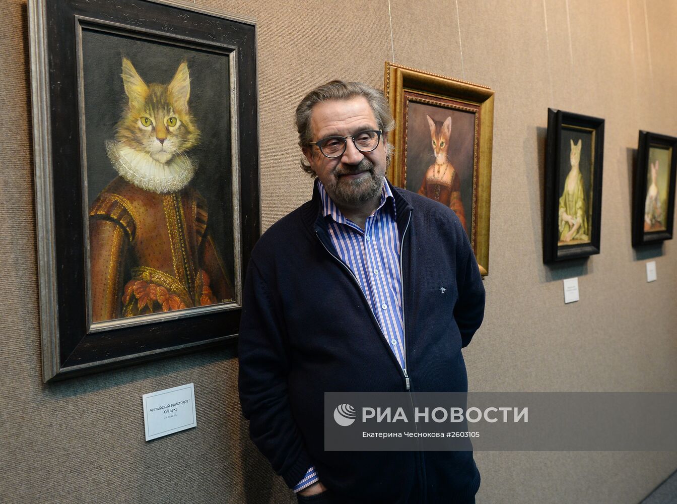 Открытие выставки Никаса Сафронова