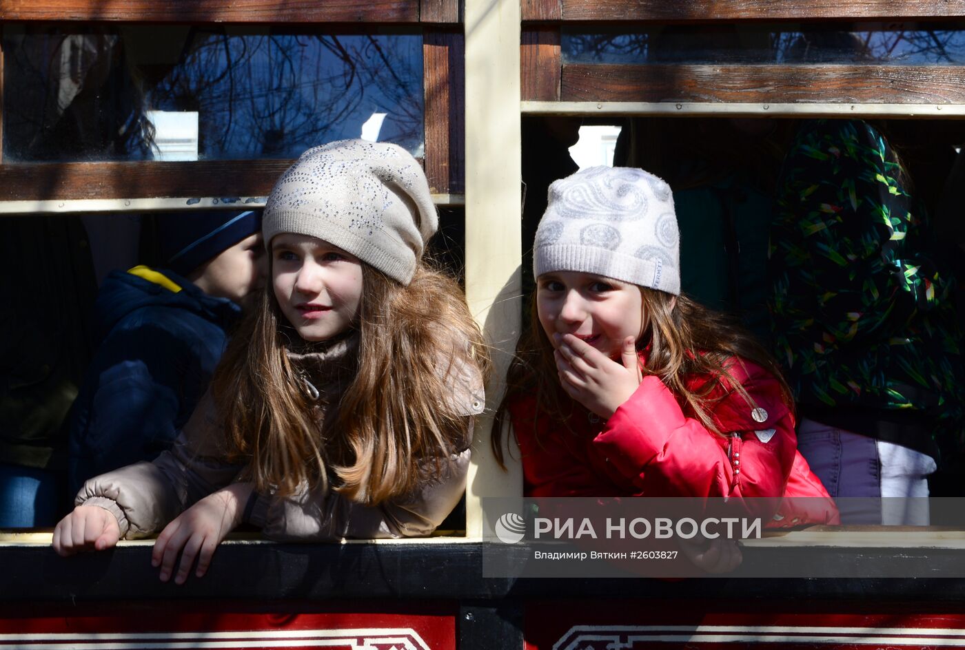 Парад трамваев "116 лет Московскому трамваю"