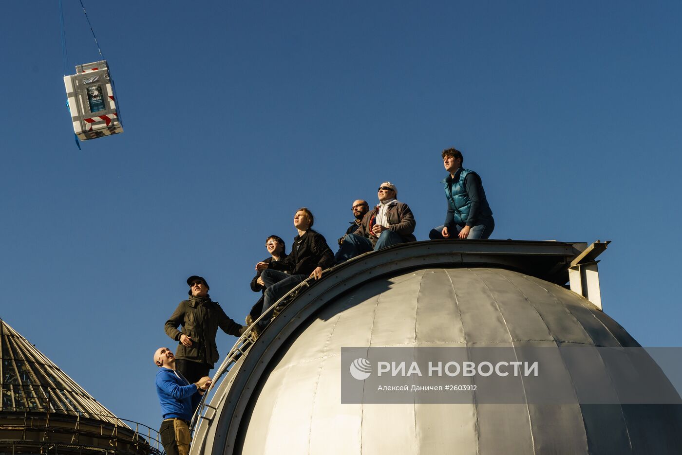 Эксперимент "Хвост" в Санкт-Петербургском Планетарии