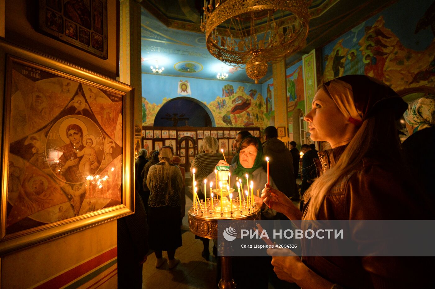 Празднование православной Пасхи в России