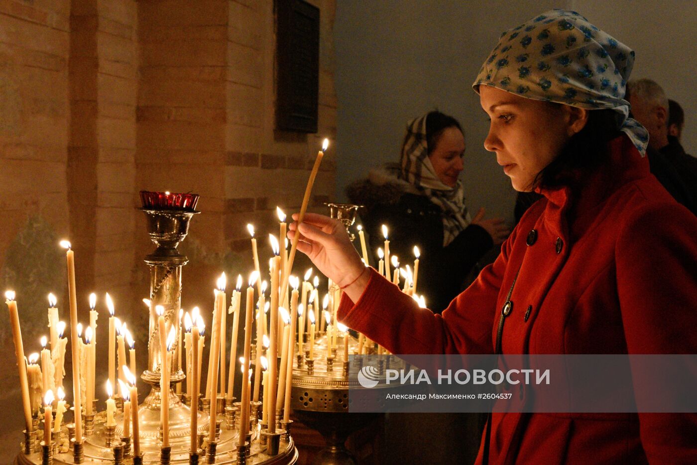 Празднование православной Пасхи на Украине