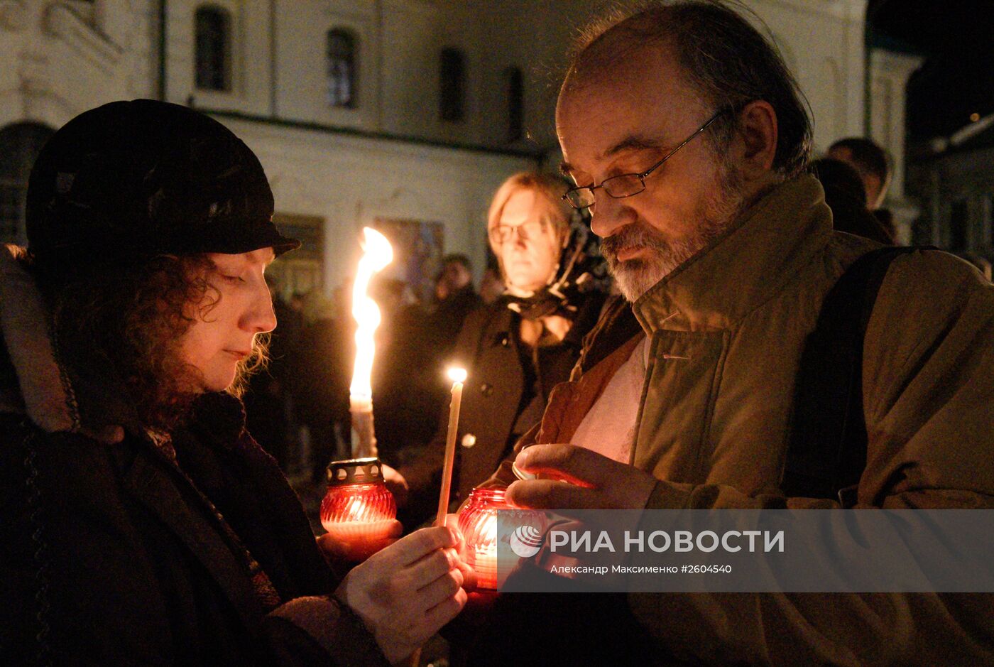 Празднование православной Пасхи на Украине