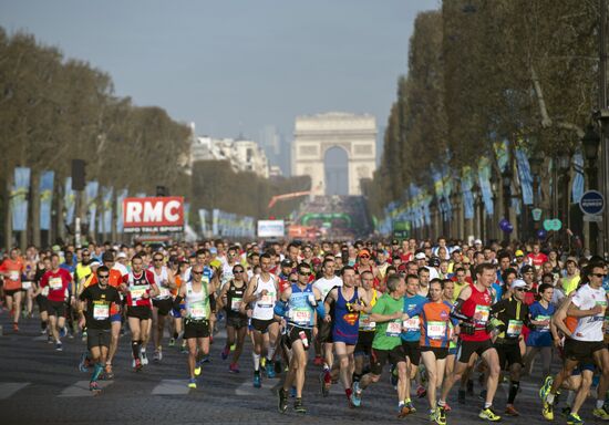 Парижский марафон - 2015
