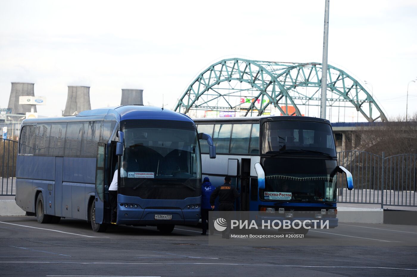 Международный автовокзал "Южные Ворота" в Москве