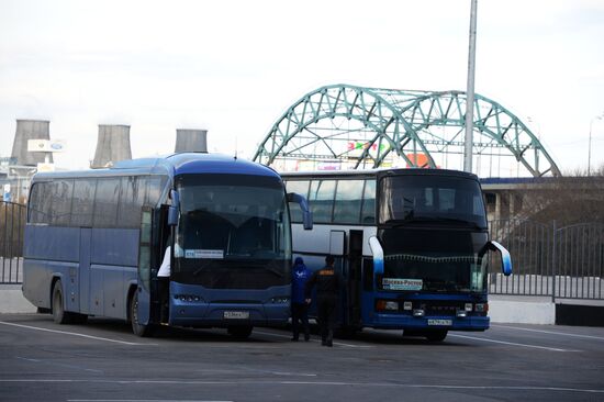 Международный автовокзал "Южные Ворота" в Москве