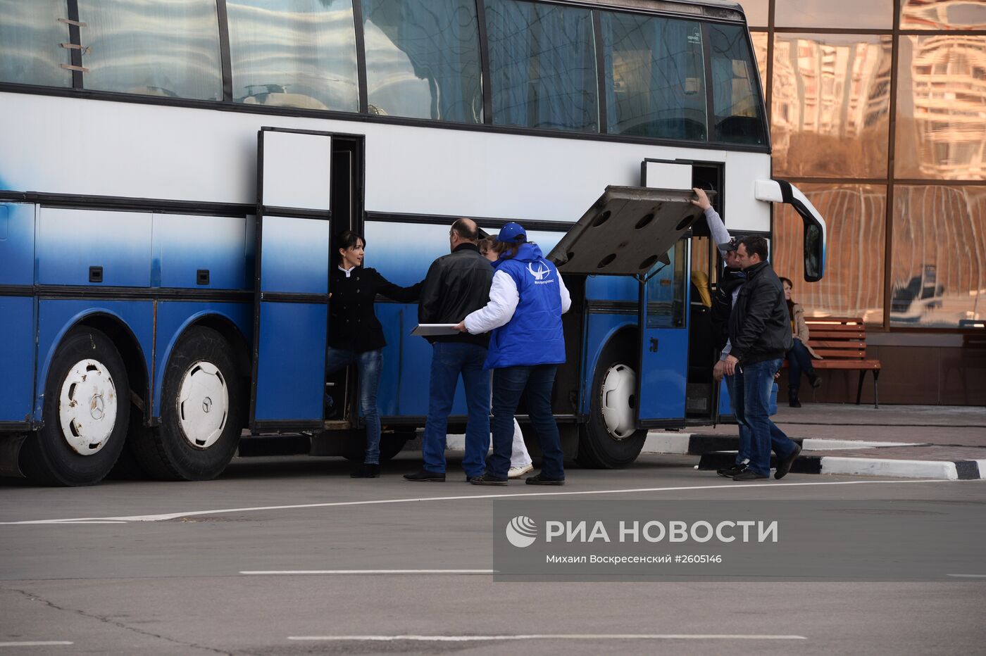 Международный автовокзал "Южные Ворота" в Москве