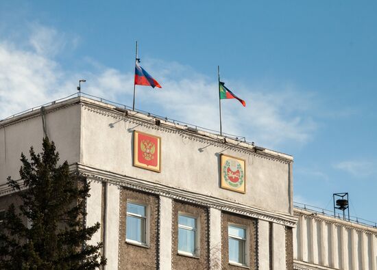 Последствия пожаров в Хакасии