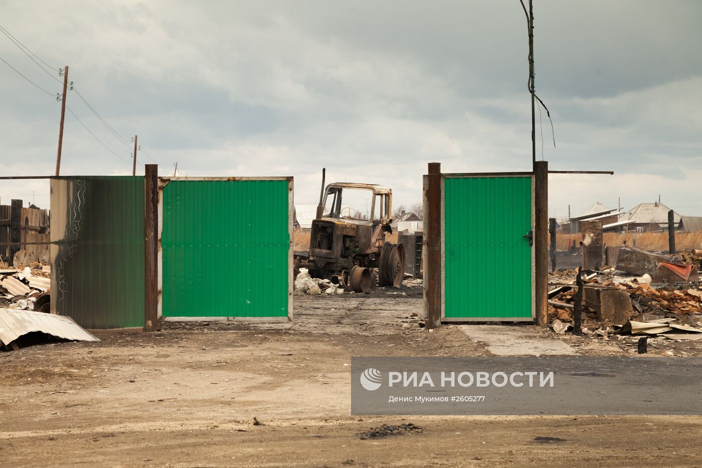 Последствия пожаров в Хакасии