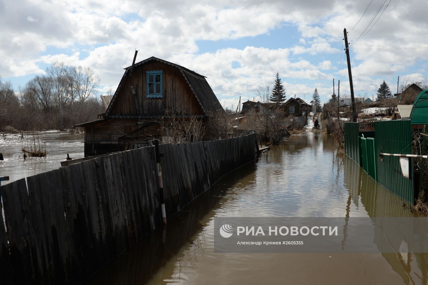 Паводок в Новосибирской области